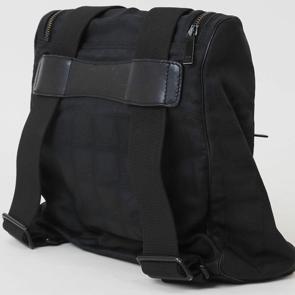 Black Fabric Chanel Travel Line