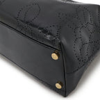 Black Fabric Chanel Shoulder Bag