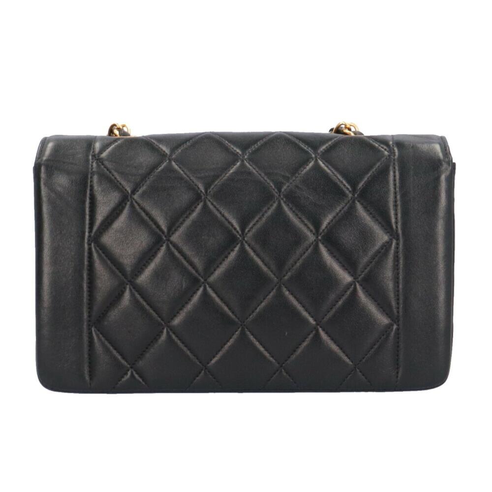 Black Fabric Chanel Shoulder Bag
