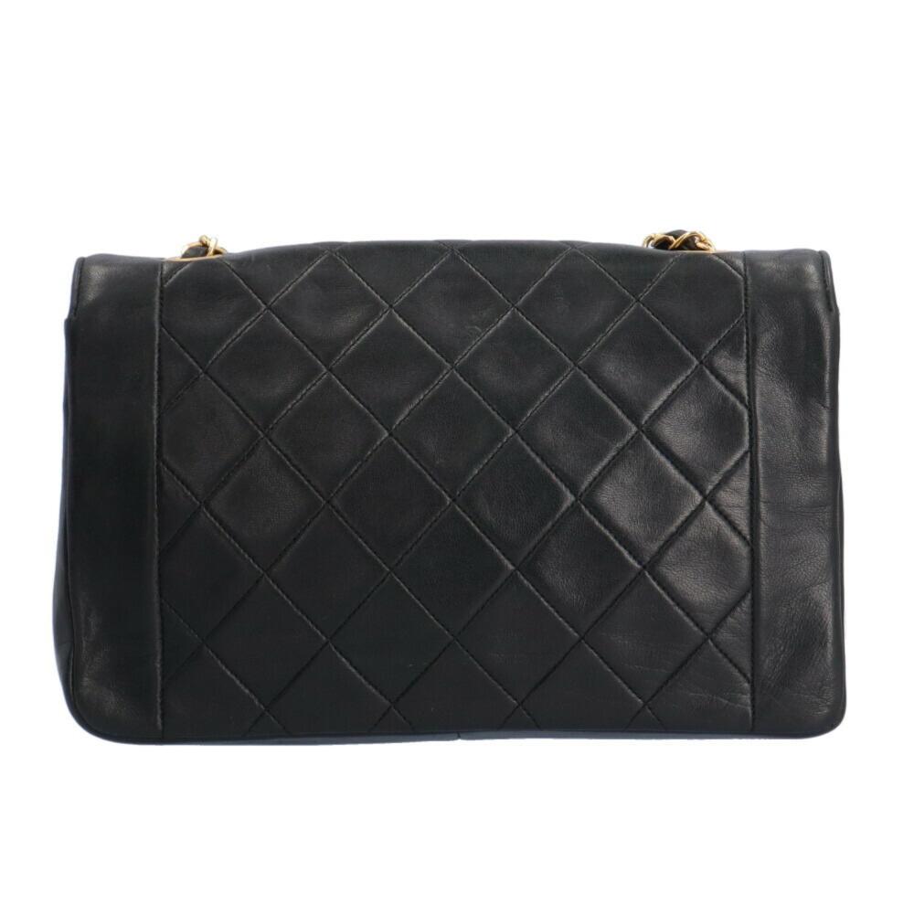 Black Fabric Chanel Shoulder Bag