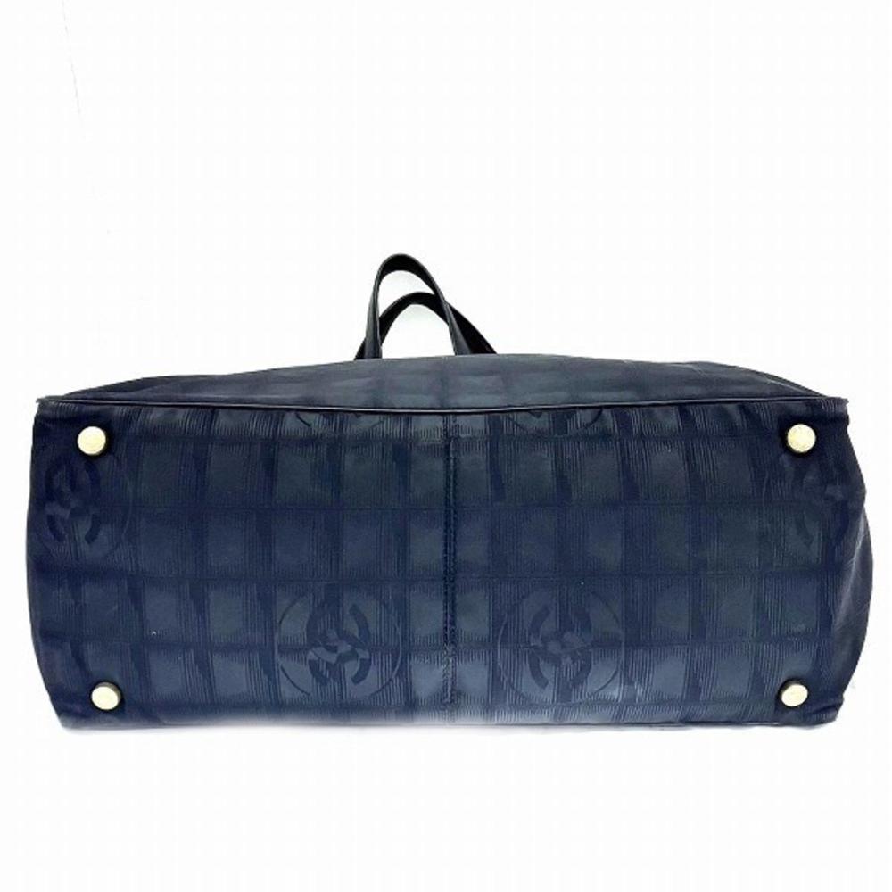 Black Fabric Chanel Travel Line