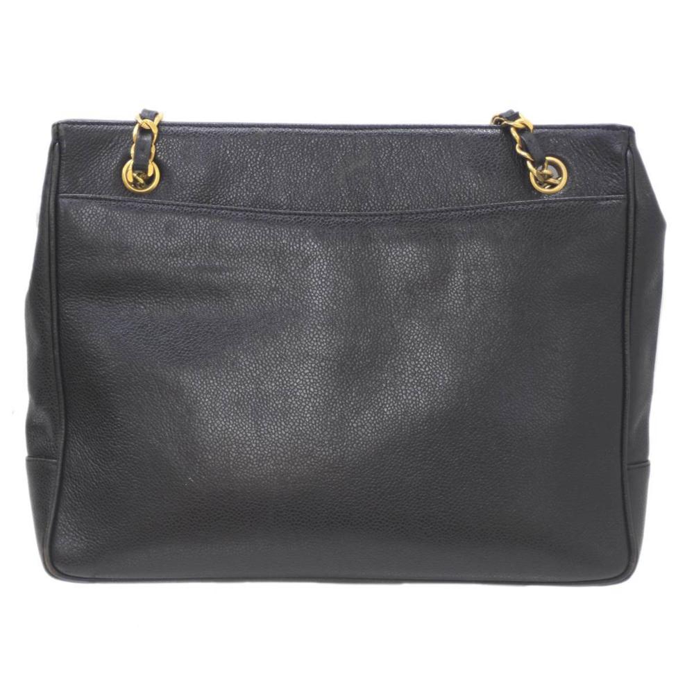 Black Fabric Chanel Bucket Bag