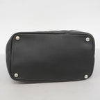 Black Fabric Chanel Shoulder Bag