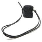 Black Fabric Chanel Shoulder Bag