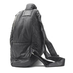 Black Fabric Chanel Backpack