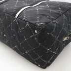 Black Fabric Chanel Travel Line