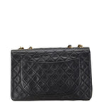 Black Fabric Chanel Shoulder Bag