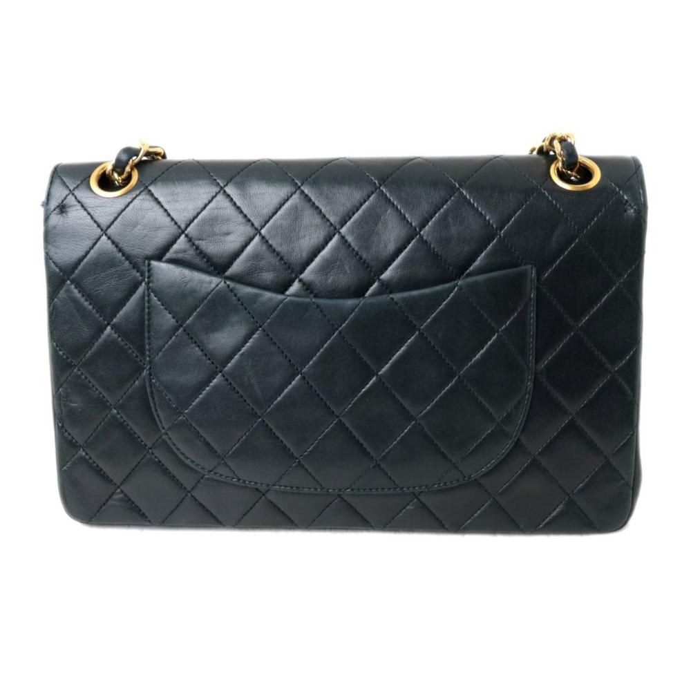 Black Fabric Chanel Flap Bag