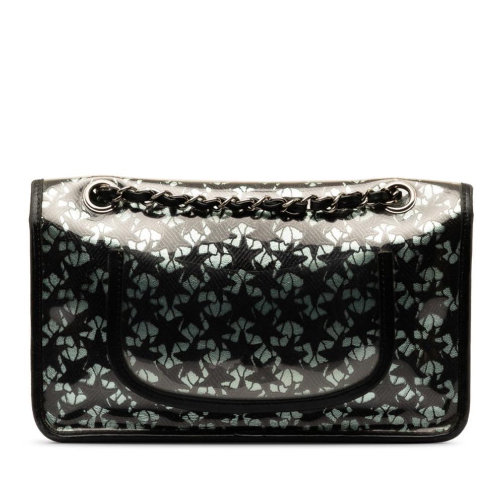 Black Fabric Chanel Shoulder Bag