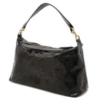 Black Fabric Chanel Shoulder Bag