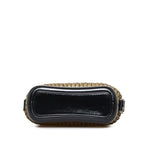 Black Fabric Chanel Shoulder Bag