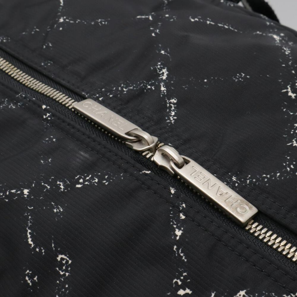 Black Fabric Chanel Travel Line