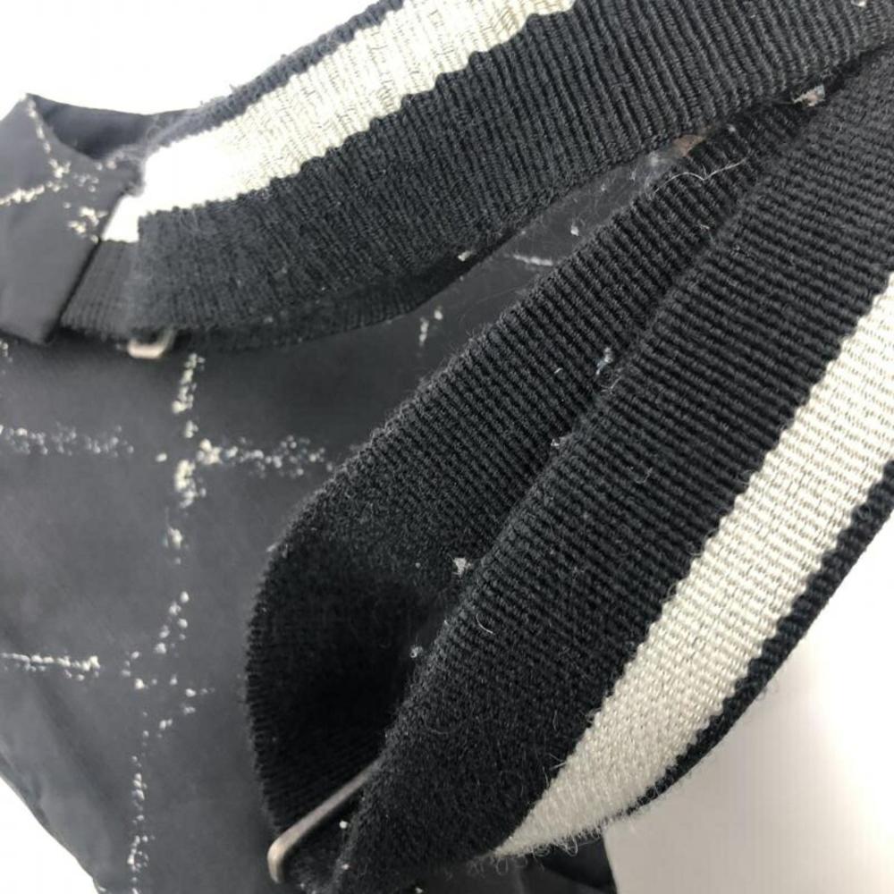 Black Fabric Chanel Travel Line
