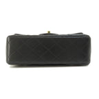 Black Fabric Chanel Shoulder Bag