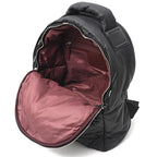 Black Fabric Chanel Backpack
