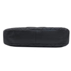 Black Fabric Chanel Tote