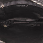 Black Fabric Chanel Shoulder Bag
