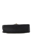 Black Fabric Chanel Shoulder Bag