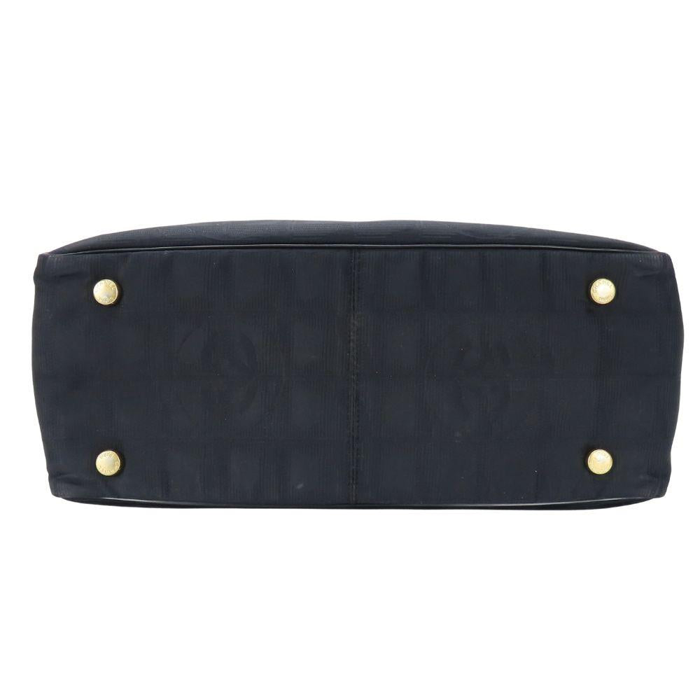 Black Fabric Chanel Travel Line