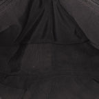 Black Fabric Chanel Flap Bag