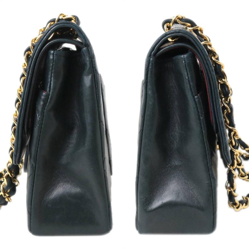 Black Fabric Chanel Flap Bag