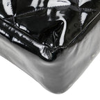 Black Fabric Chanel Crossbody Bag
