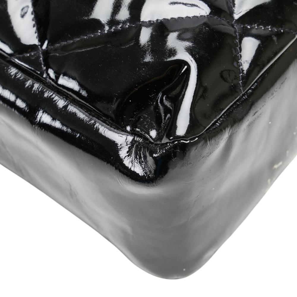 Black Fabric Chanel Crossbody Bag