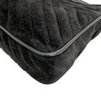 Black Fabric Chanel Travel Bag