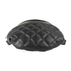 Black Fabric Chanel Belt Bag
