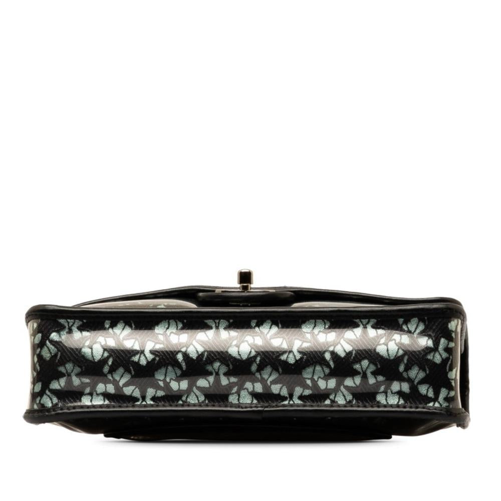 Black Fabric Chanel Shoulder Bag