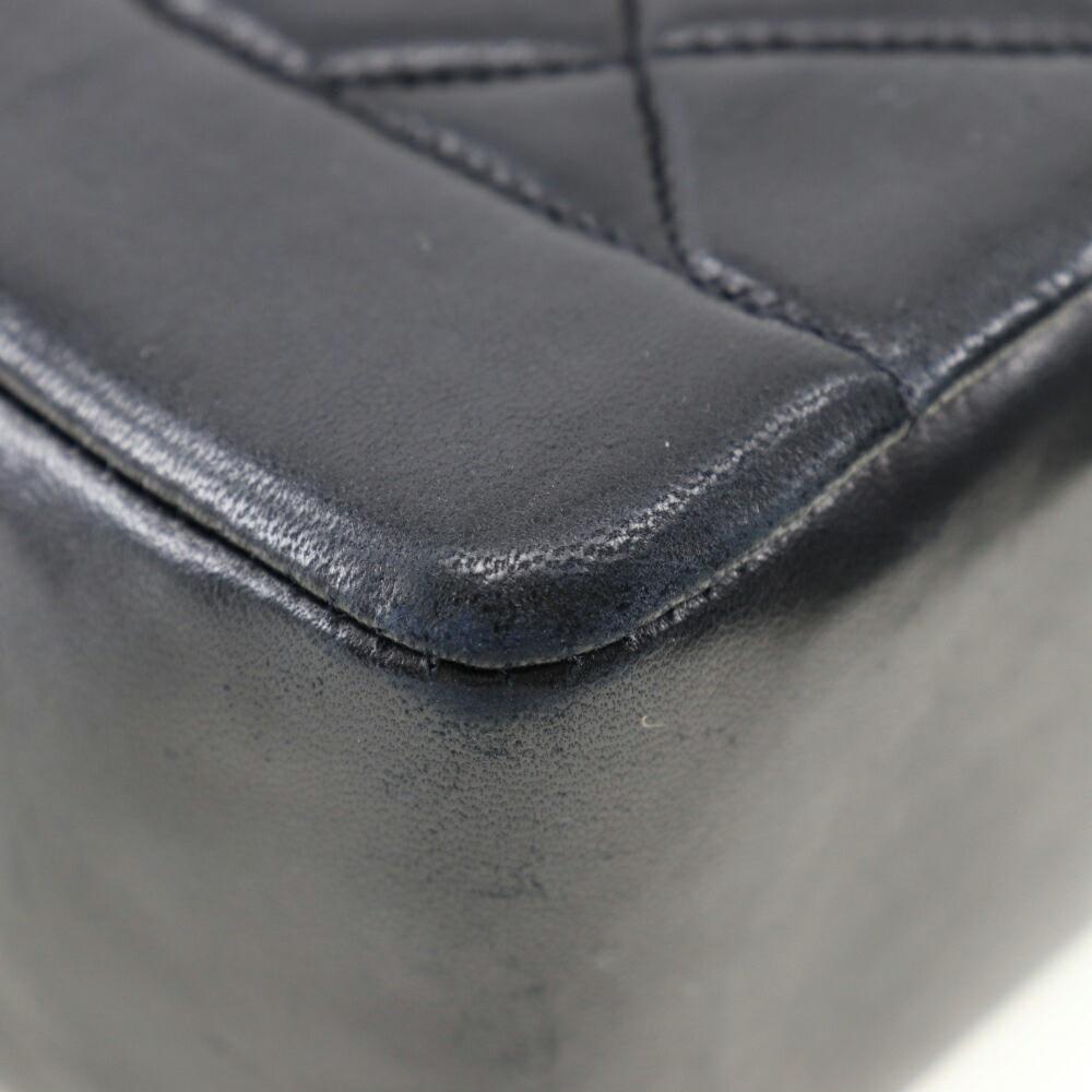 Black Fabric Chanel Shoulder Bag