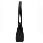 Black Fabric Chanel Shoulder Bag