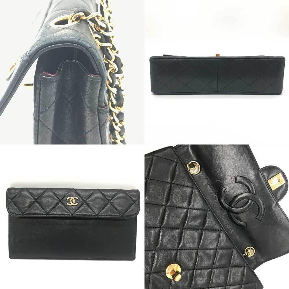 Black Fabric Chanel Shoulder Bag