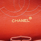 Black Fabric Chanel Flap Bag