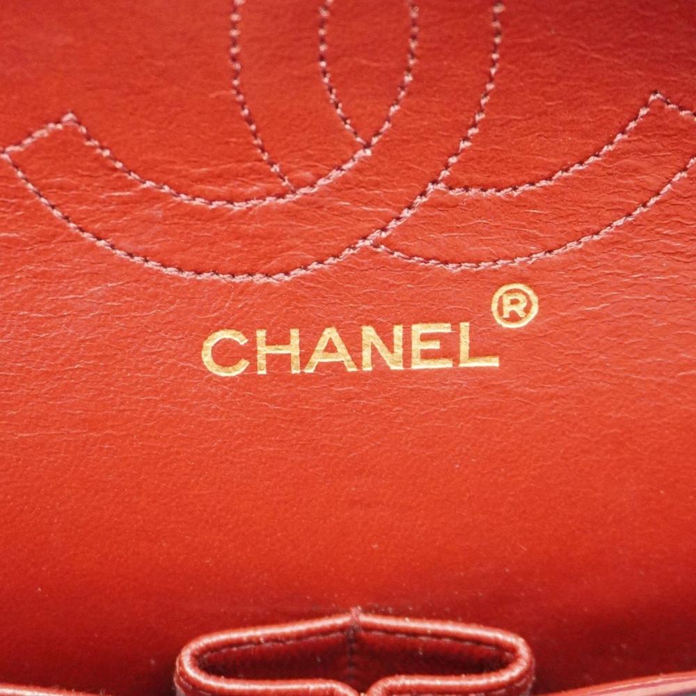 Black Fabric Chanel Flap Bag