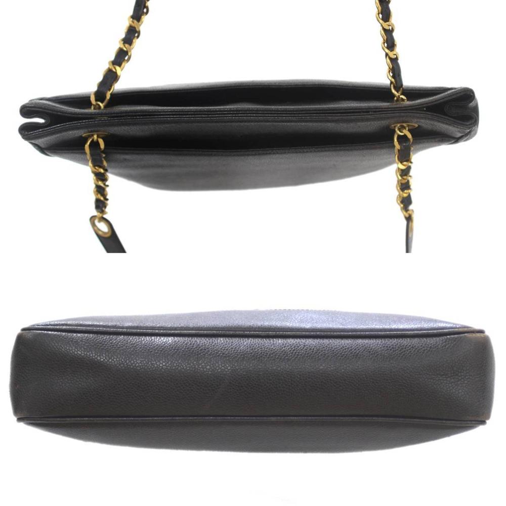 Black Fabric Chanel Bucket Bag
