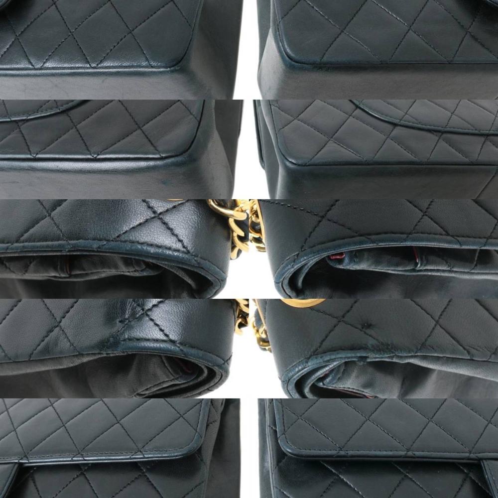 Black Fabric Chanel Flap Bag