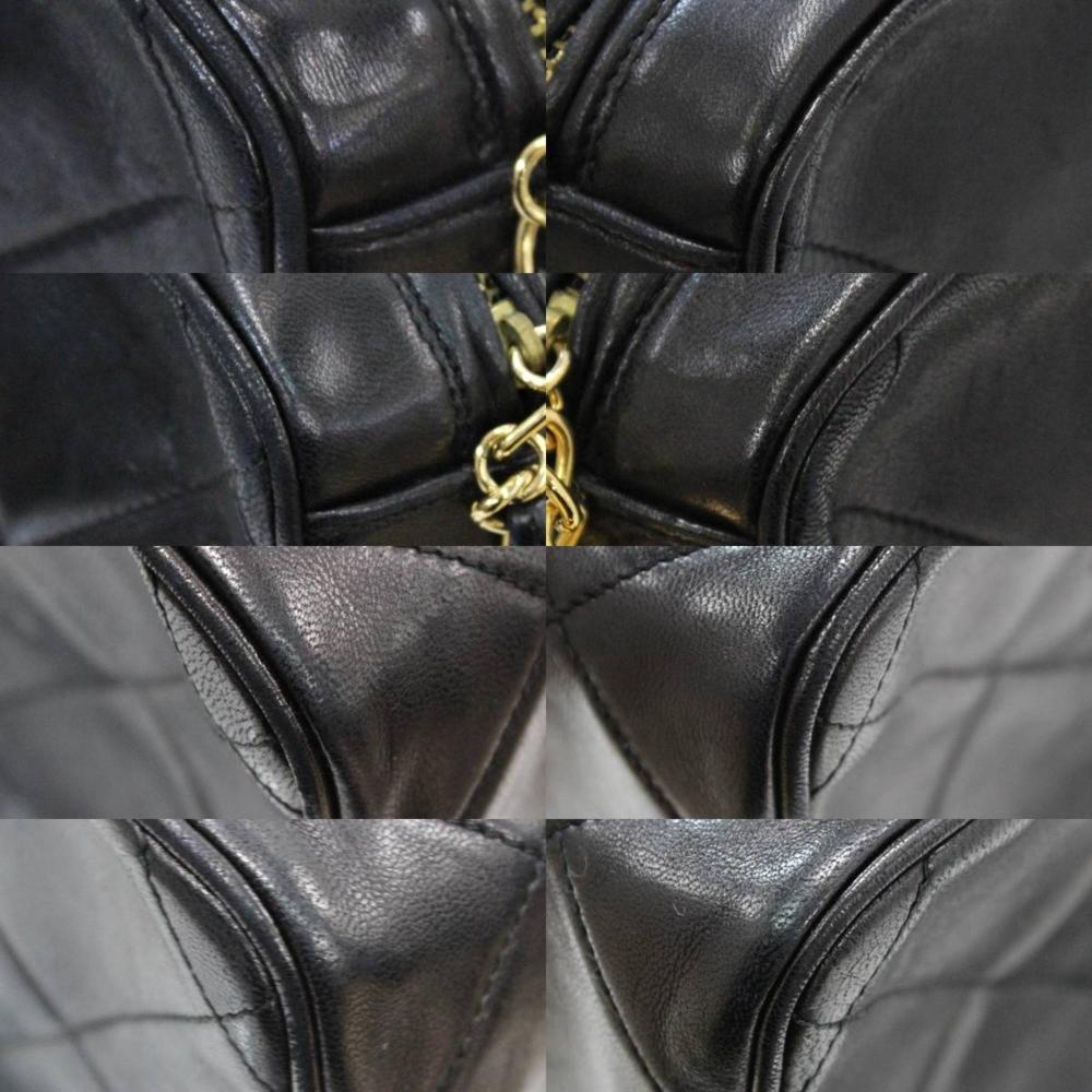 Black Fabric Chanel Shoulder Bag