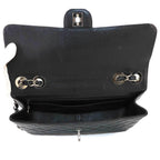 Black Fabric Chanel Shoulder Bag