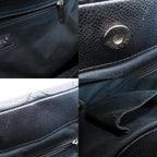 Black Fabric Chanel Tote