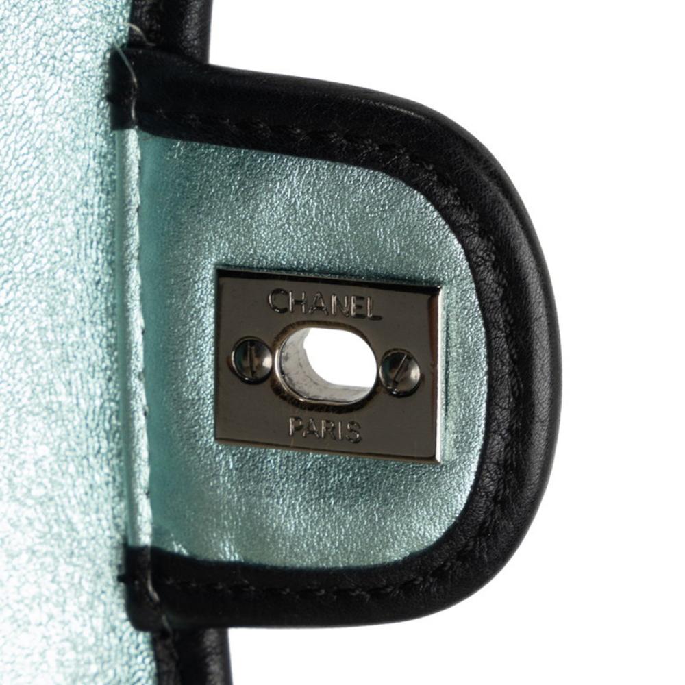 Black Fabric Chanel Shoulder Bag