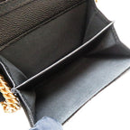 Black Fabric Chanel Shoulder Bag