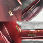 Black Fabric Chanel Shoulder Bag