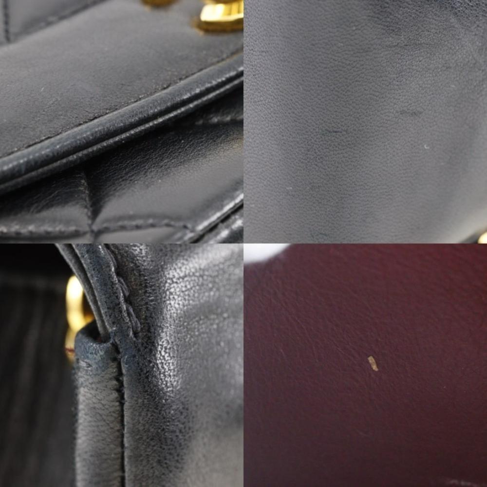 Black Fabric Chanel Shoulder Bag