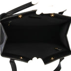 Black Fabric Chanel Shoulder Bag
