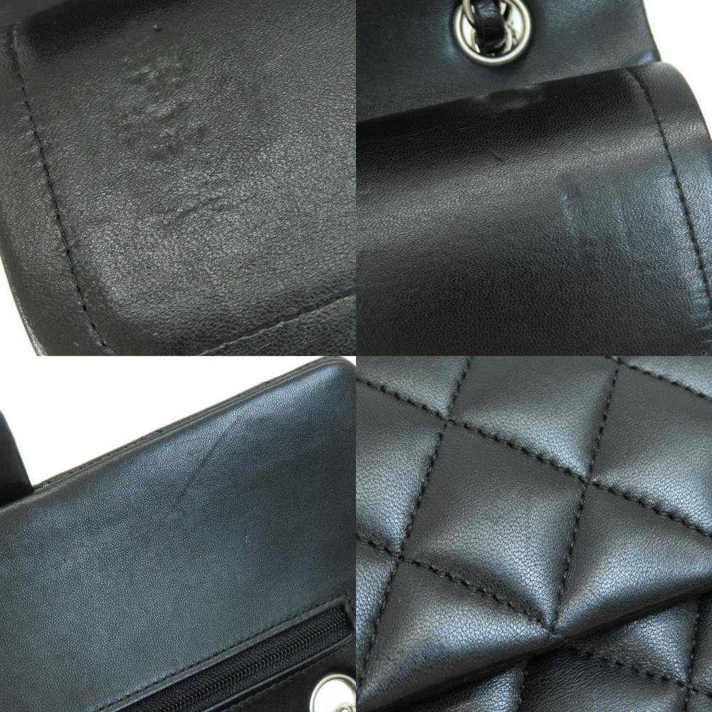 Black Fabric Chanel Shoulder Bag