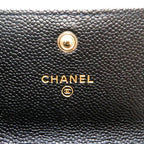 Black Fabric Chanel Shoulder Bag