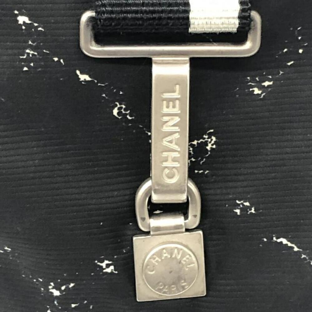 Black Fabric Chanel Travel Line