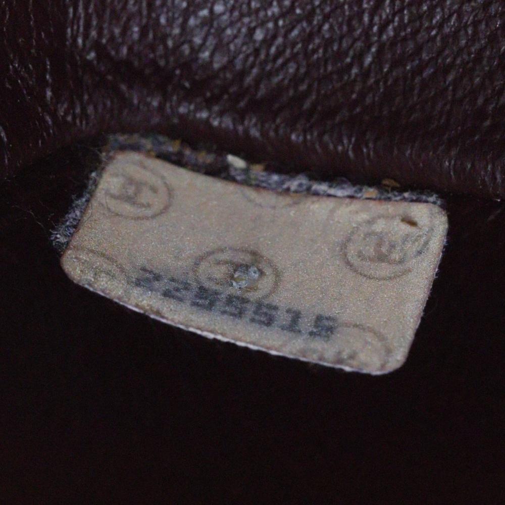 Black Fabric Chanel Shoulder Bag