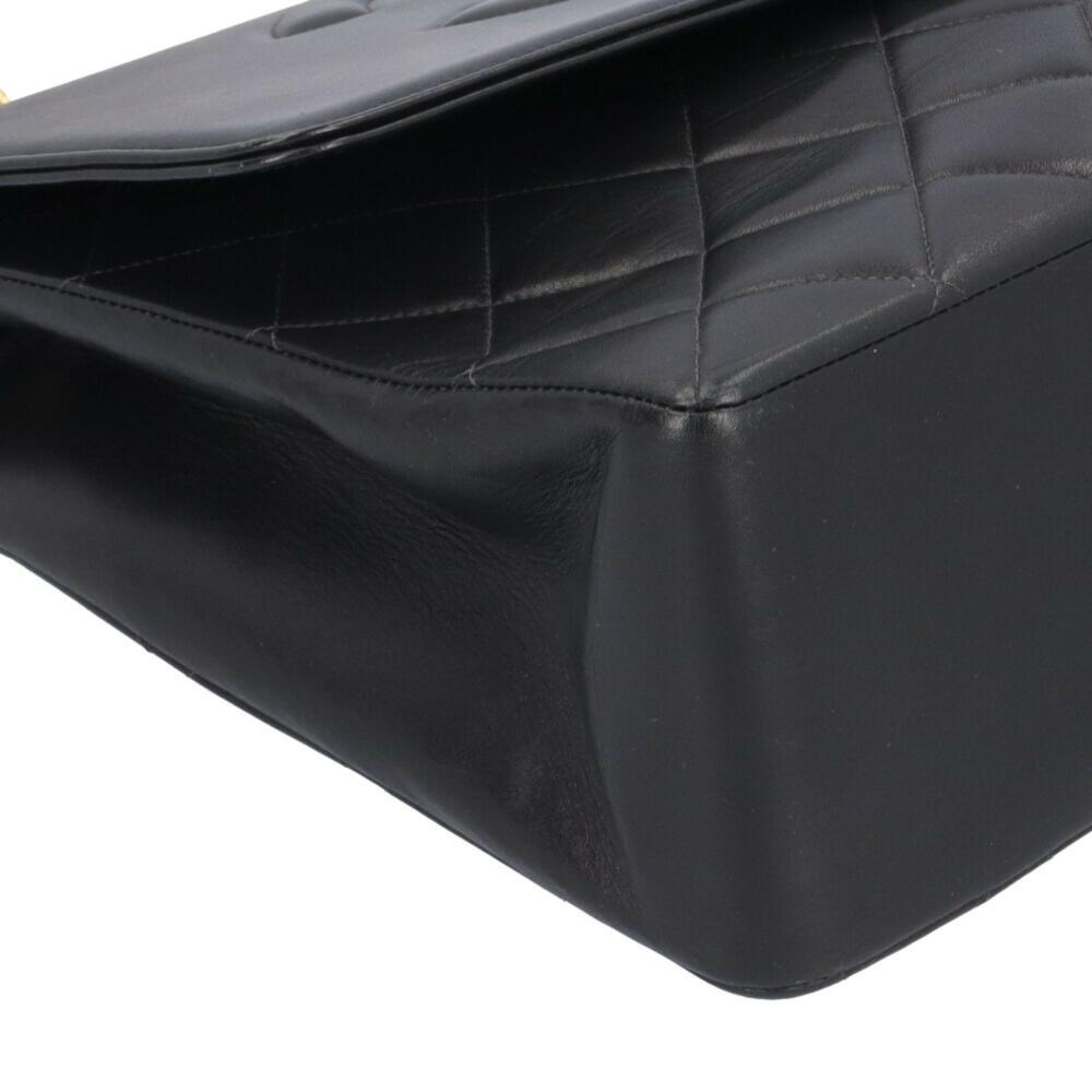 Black Fabric Chanel Shoulder Bag